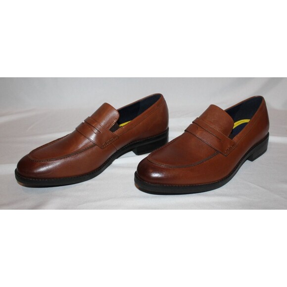 Cole Haan Men Grand+ Dress Penny Loafer British Tan Size 9.5 D NIB $200 main image 5
